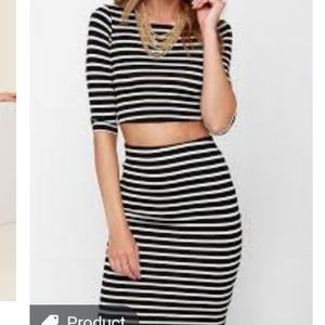 Lulus Simple Request Black and Ivory